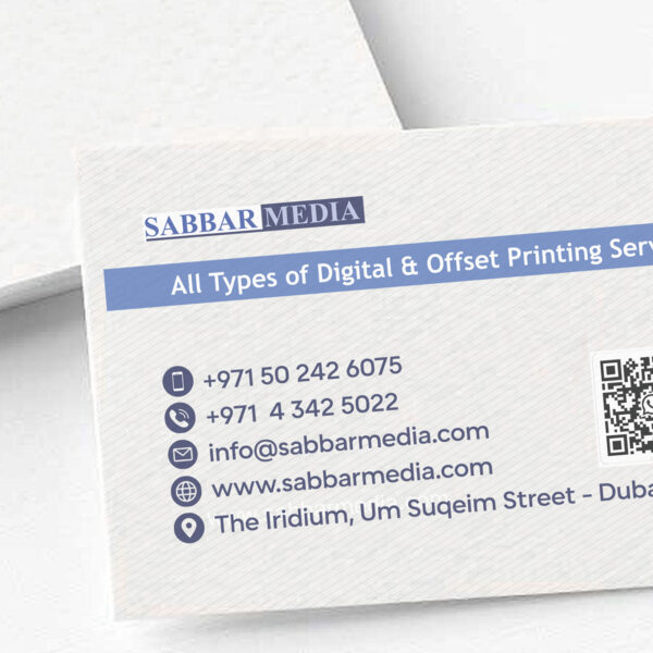 Brillient Texture paper business card printing