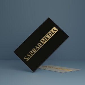 Gold Foil business Card printing