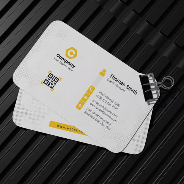 Premium Rounded Corner Spot UV Velvet Laminated Business Cards printing in dubai