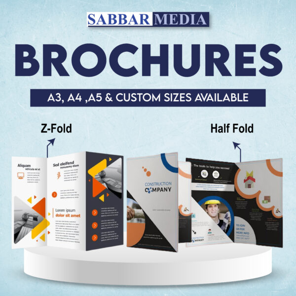 BROCHURES printing in al barsha